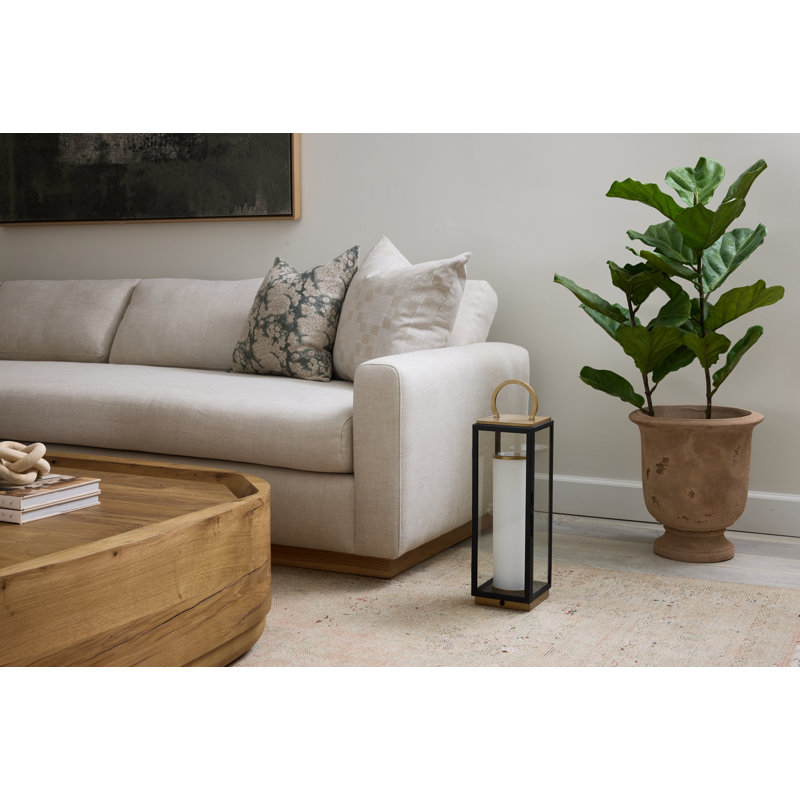 GARETH Rechargeable Table Lamp, 22.5" H x 6.25" W x 6.25" D