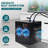 Ottusso 79 Gallon Aquarium Water Chiller, 1/3 HP Quiet Compressor Cooler with Pump, 2 Hoses Included, 110V, Black