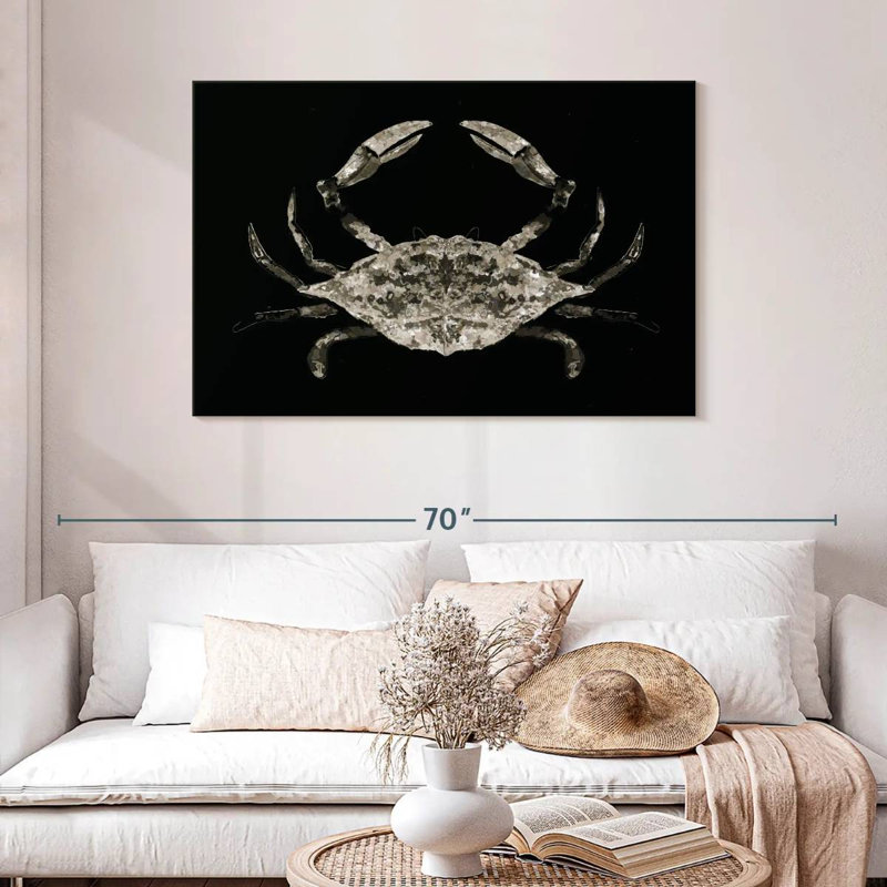 Coastal Crab I, 30" H x 45" W