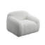 Fauteuil moelleux pivotant en fausse fourrure-666202048