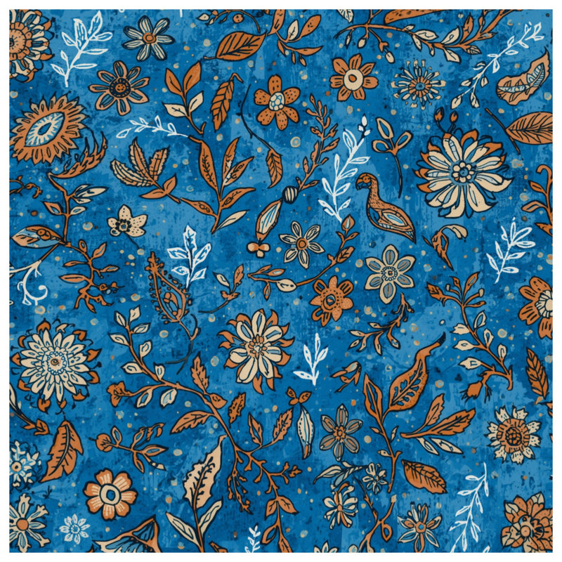 Floral Botanical Pattern Duvet Covers, King