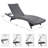 Upshaw Tabatha All Weather Outdoor Patio Wicker HDPE Rattan Chaise Lounge Chair
