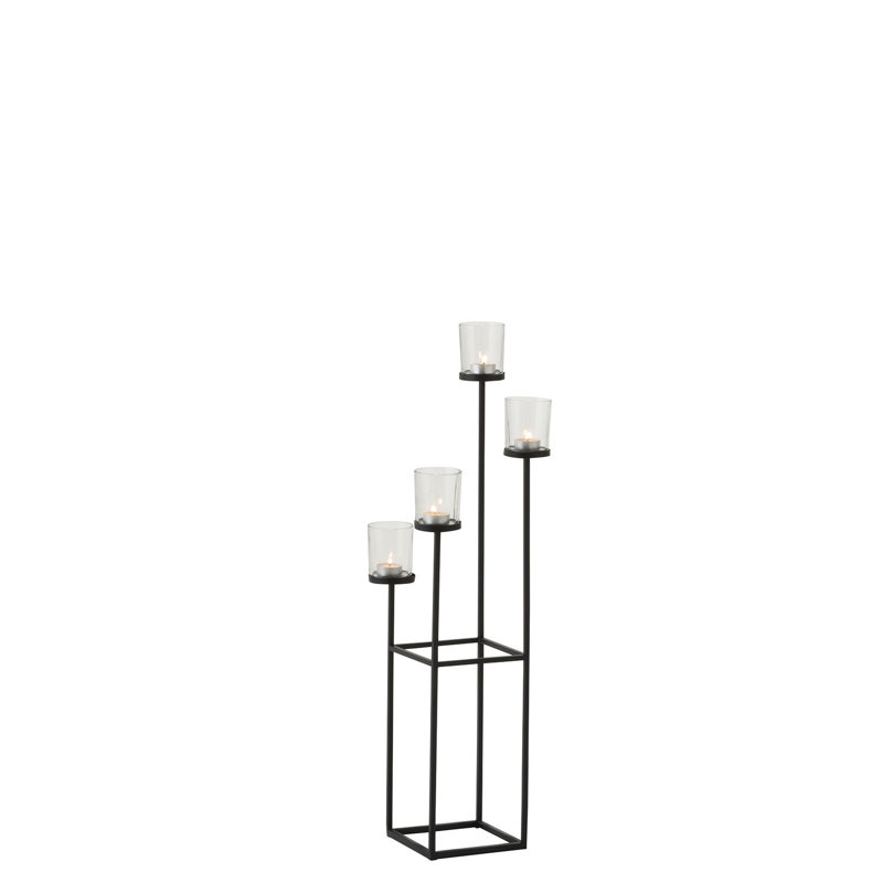 Metal Tabletop Candelabra