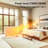 1500-w Convection Wall Mounted Room Heater With Thermostat And Remote Control