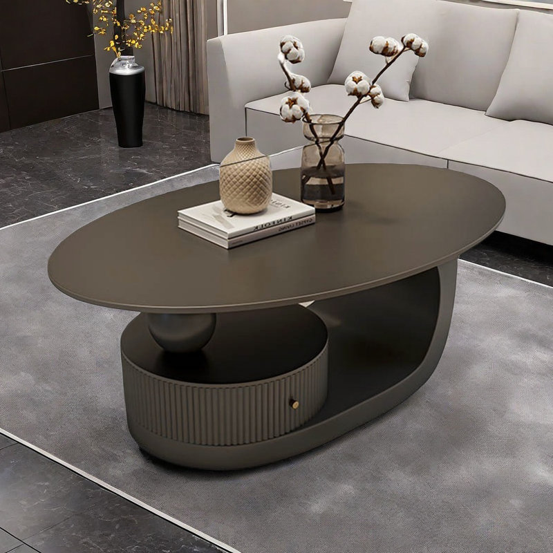 Table de bout Creative, Noir, H 15,7 po x L 39,4 po x l 21,7 po