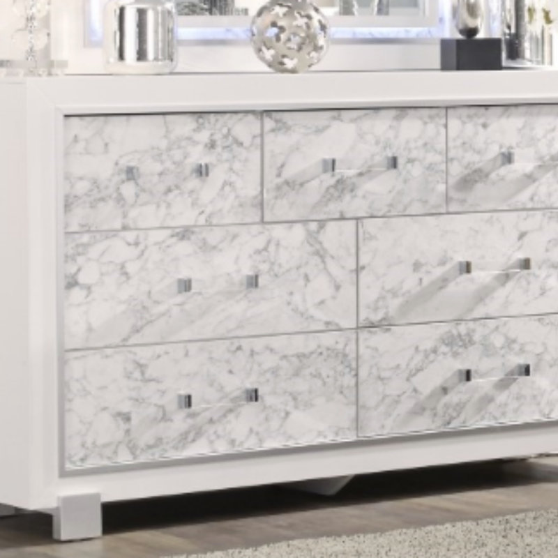 ROBE SKYE MARBLE BLANC (Commode)
