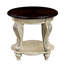 Table basse de salon - 3, beige et finition, pieds en bois d'hévéa massif, placage, espace de rangement abondant, pieds faciles à assembler,