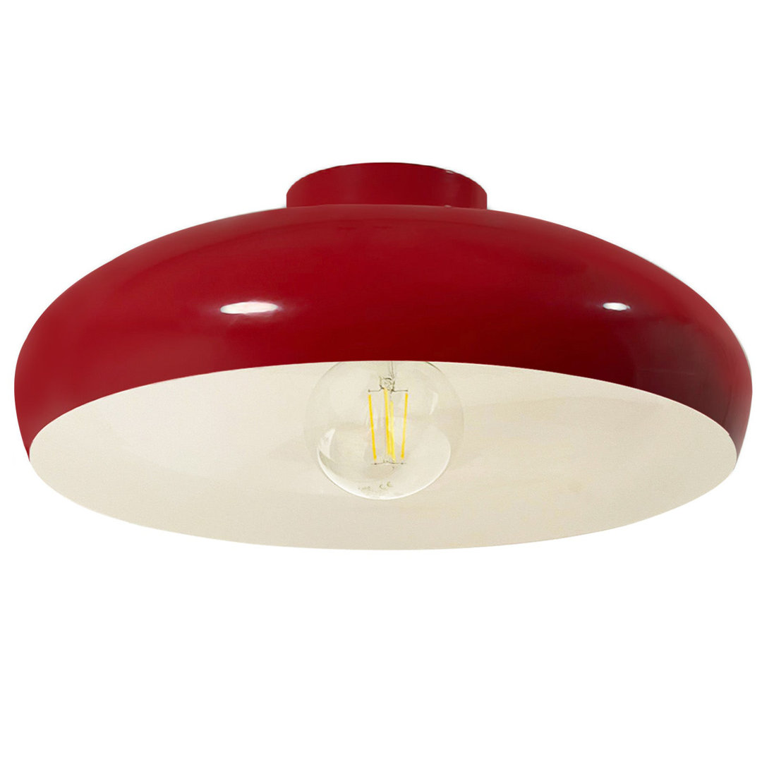 Corline Deckenlampe, 40 cm 1-flammig, Deckenleuchte E27 Vintage Lampe