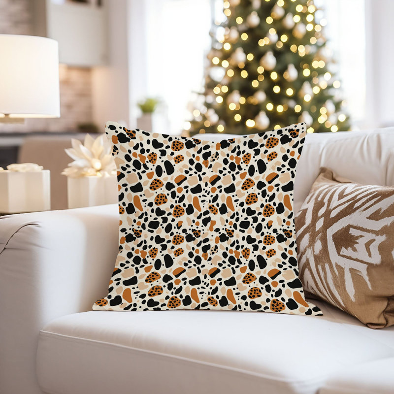 Animal Cheetah Print Pattern IX Modern, 18"H x 18"W