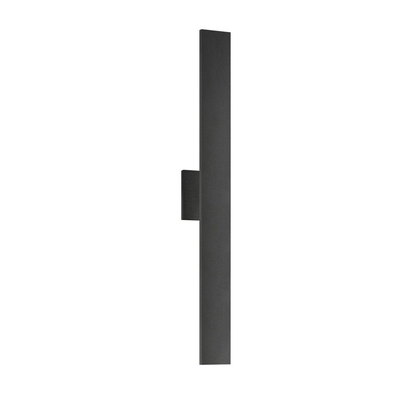 Vesta LED Wallchiere, Black, 36" H x 5.125" W x 2.375" D