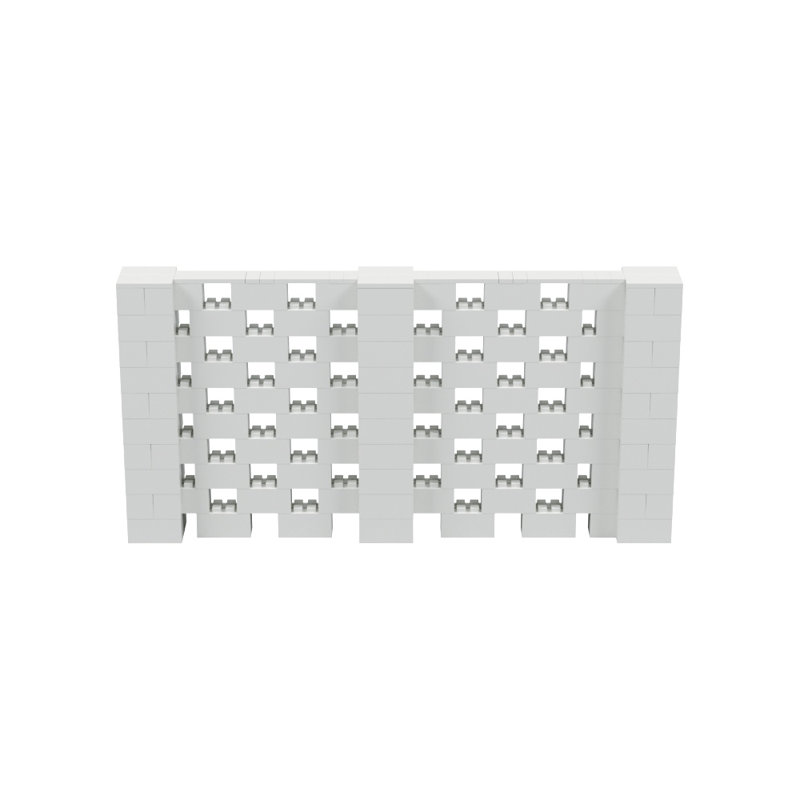 Ensemble mural Everblock, Gris clair, H 60 po x l 120 po x P 12 po