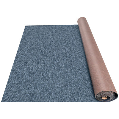 Gray Marine Carpet 6 Ft X 29.5 Ft, Boat Carpet Rugs, Indoor Outdoor Rugs For Patio Deck Anti-Slide TPR Water-Proof Back Outdoor Marine Carpeting Outdoor Carpet