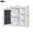 Modern Bathroom Storage Cabinet with 2 Drawers and a Tip-out Drawer