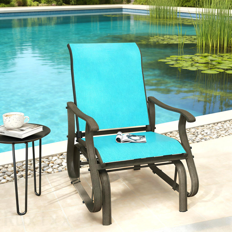 Balancelle de jardin, fauteuil oscillant d'extérieur