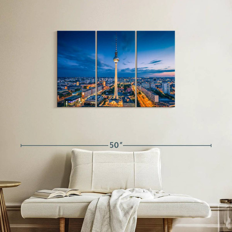 Syd Alexanderplatz TV Tower, 24" H x 38" W