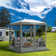 6FTx6FT Screen Room with Mosquito Netting, Hub Tent Instant Screened Canopy with Carrying Bag and Ground Stakes