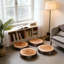 Ensemble de coussins de sol Rustic