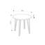 Alphonsia Round Dining Table-1856935936
