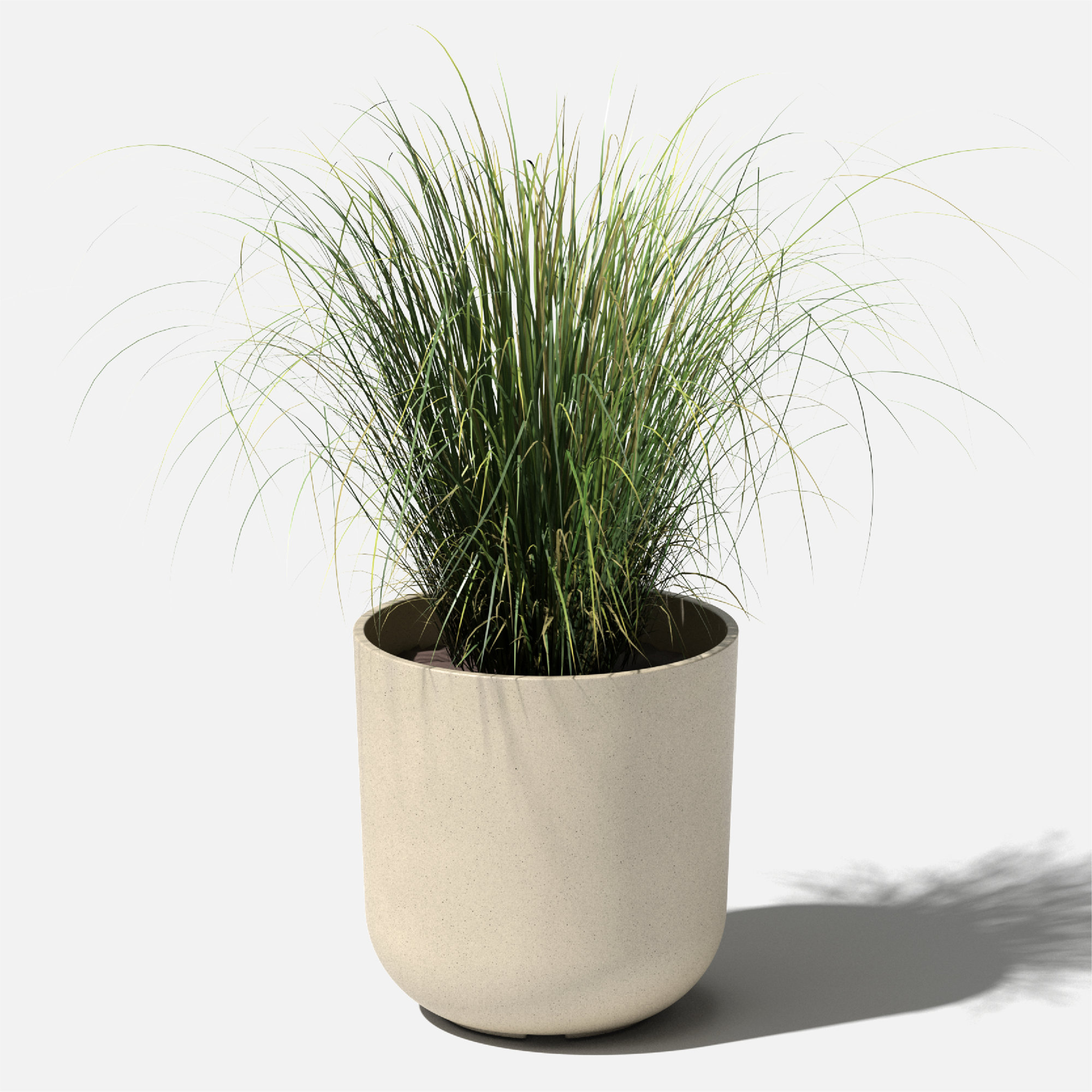 Pure Series Planter, 15.25" H x 15" W x 15" D, 1, Sand