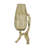Gold Glass Flower Vase