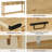  Naiyeli 60"W Solid Wood Console Table,Long Farmhouse Entryway & Sofa Table for Hallway, Foyer-593463200