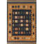 Tapis bleu marine Kilim 7 x 10