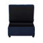 Banc de rangement avec plateau coulissant Modern