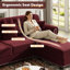Ensemble de salon 4 pièces Annalease Chesterfield-1337312567