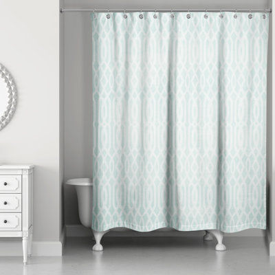 Beavin Geometric Shower Curtain