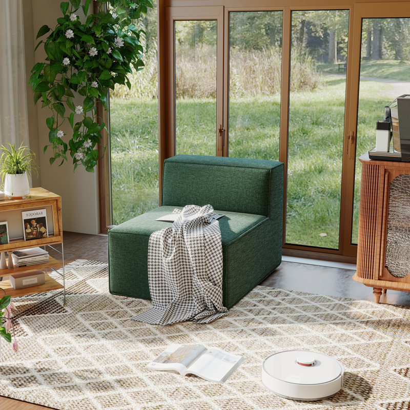 Fauteuil de coin Compression Comfy Cloud, Vert