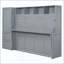Lit escamotable mural avec placard et tiroirs Murphy