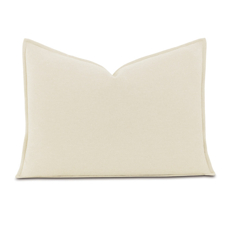 Brera Cotton Pillow Sham, Ivory, Standard