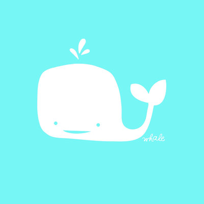 " Little Blue Whale "