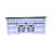 65.3" TV Stand With LED Light Strips And Iron Mesh Barn Door Y Decorative Strip Country Grey Farmhouse Style-1964320000