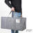 Extra Large Storage Tote with Zippers & Carrying Handles-500393325