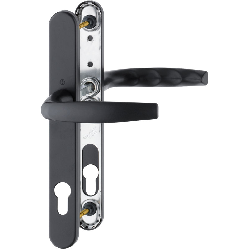 Right Door Handle, Matt Black