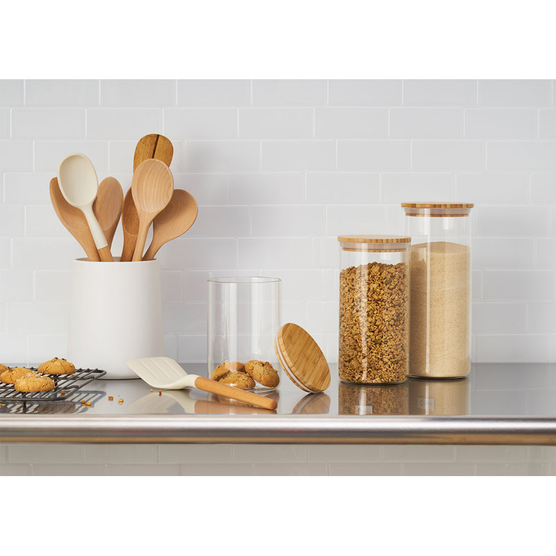 Glass Canister - Set of 3