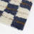 Uribe Navy Modern Checkered Shag Area Rug-1844893007