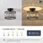 Crystal Semi Flush Mount