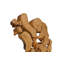 Dimensional Pipal Wood Sculpture