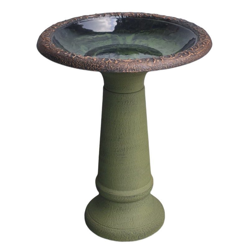 Bain d'oiseaux 24 po Serra MenzoMix (vert)