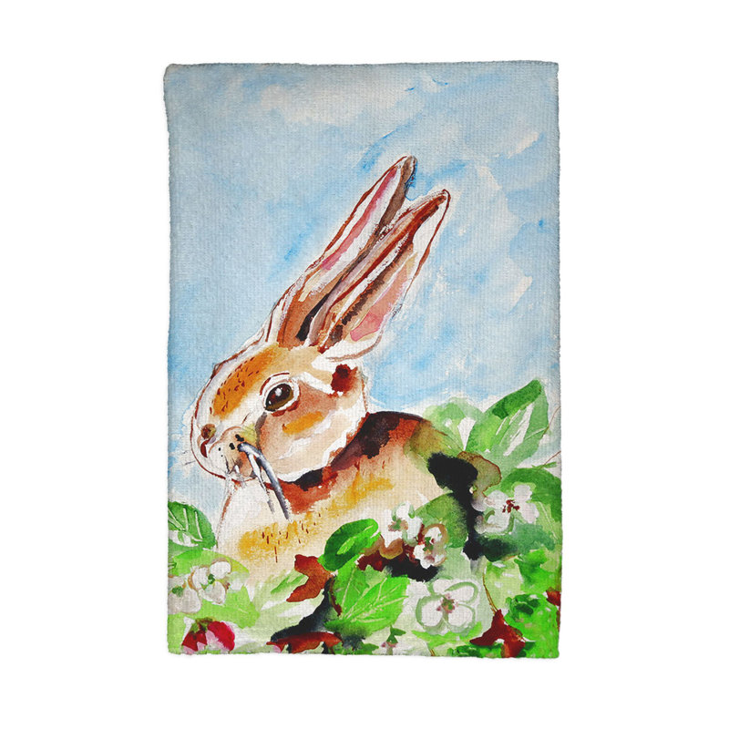 Serviette de cuisine de lapin jack