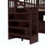 Lit mezzanine avec bureau mobile et tablette de rangement, avec escalier de rangement-449601631-449601626