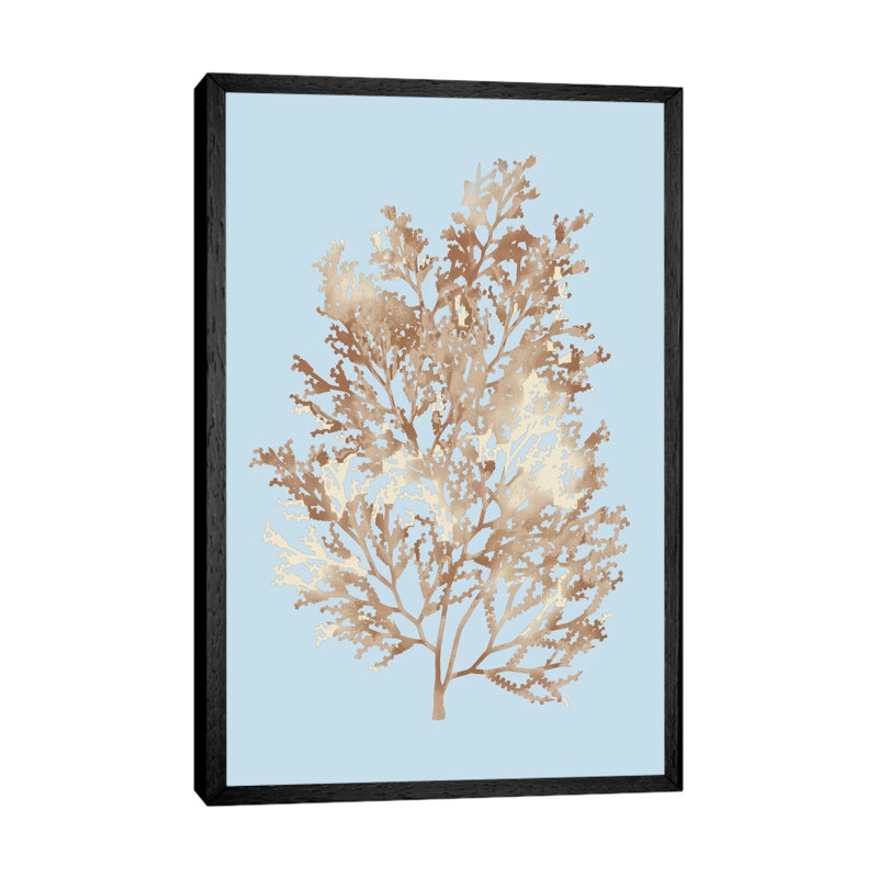 Coral III by PI Studio - Gallery-Wrapped Canvas Giclée on Canvas, 66.04 cm H x 45.72 cm W, Black Floater Frame