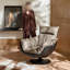 Chaise rotative spacieuse, silencieuse et élégante-1712108149