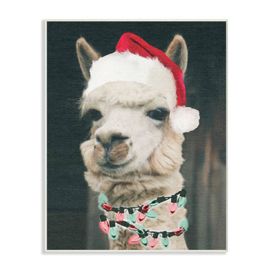 " Christmas Llama " by Daphne Polselli