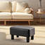 Petit repose-pieds en cuir avec repose-pieds-531713489