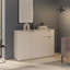 Ganymede Wide 3 Door Cupboard with Drawer-127662764