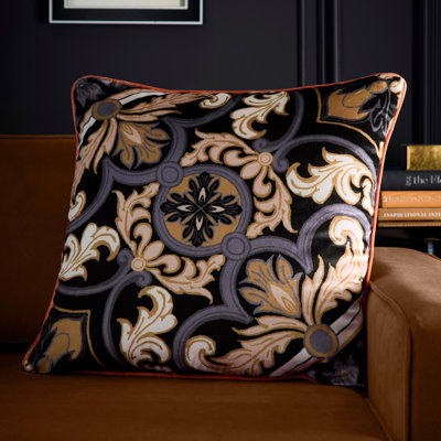 Laurence Llewelyn-Bowen Festivo Cushion Cover LS Black