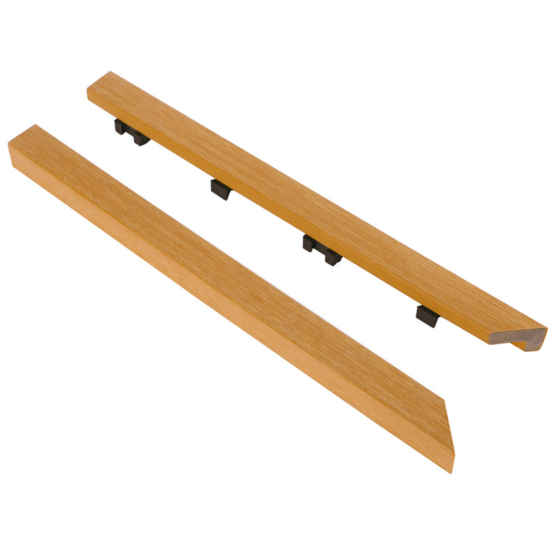 Garniture de terrasse en coin 12 po x 1 po, Floridien orange